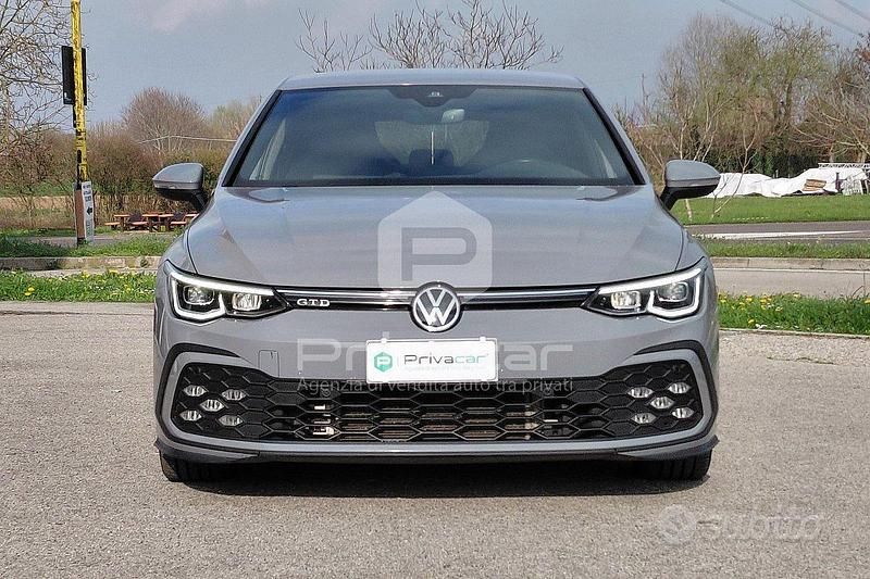 Usata VW Golf VII GTD 200 CV (147 kW) 2021 Grigio Utilitaria