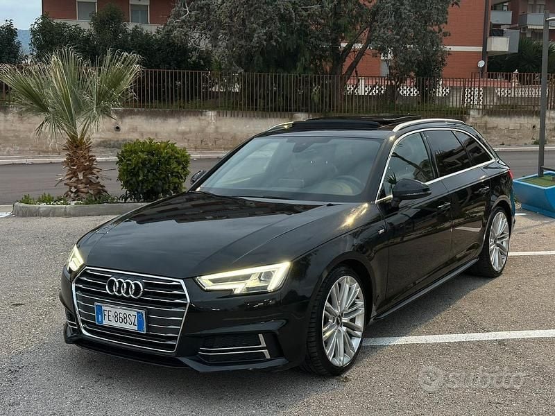Nero Usata 2016 Audi A4 S-Line Station wagon | 19.400 € (Molto cara) - Immagine 1/4