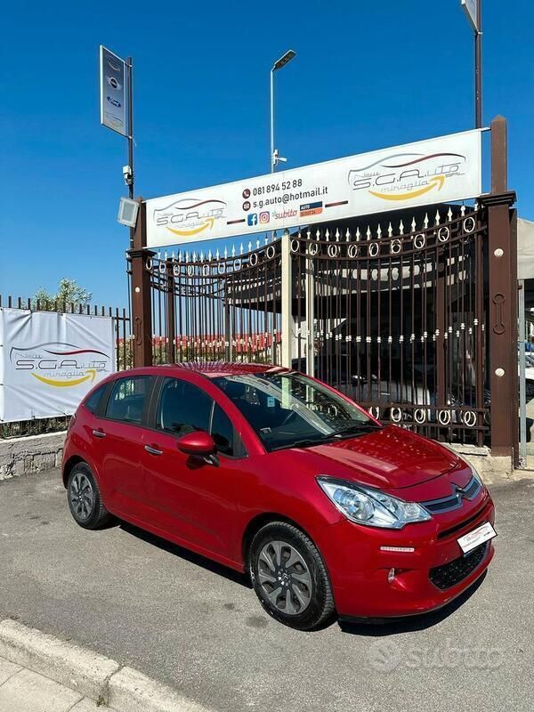 Rosso Usata 2013 Citroën C3 Seduction Due volumi | 4500 € (Buon prezzo) - Immagine 1/4