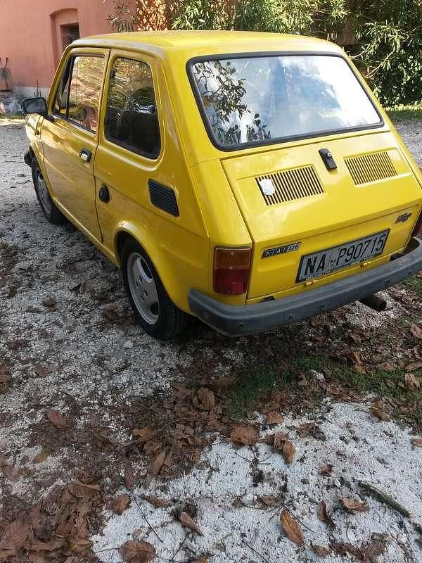 Usata Fiat 126 30 CV (22 kW) 1978 Giallo Utilitaria