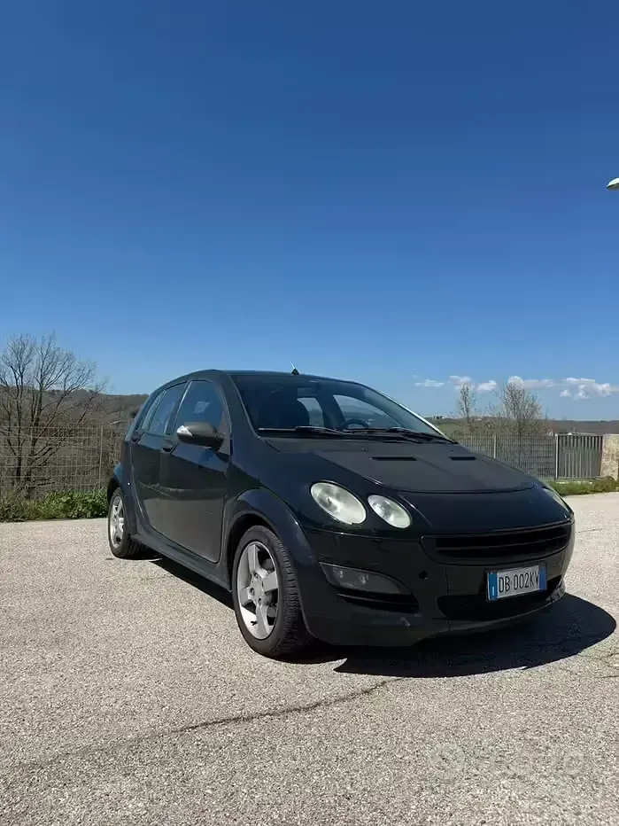 Begagnad Smart ForFour 68 HK (50 kW) 2005 Svart Halvkombi