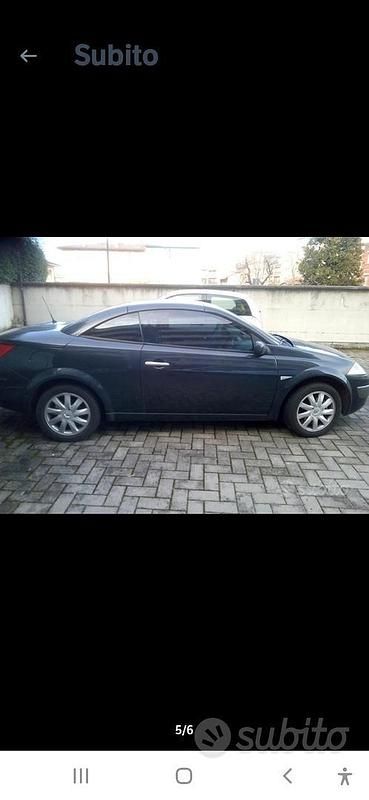 Usata Renault Mégane Cabriolet 130 CV (95 kW) 2007 Nero Cabrio