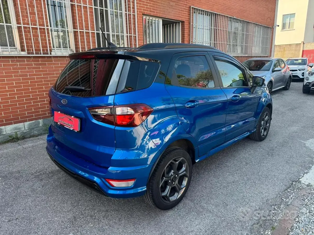 Usata Ford Ecosport ST-Line 125 CV (91 kW) 2019 Blu SUV