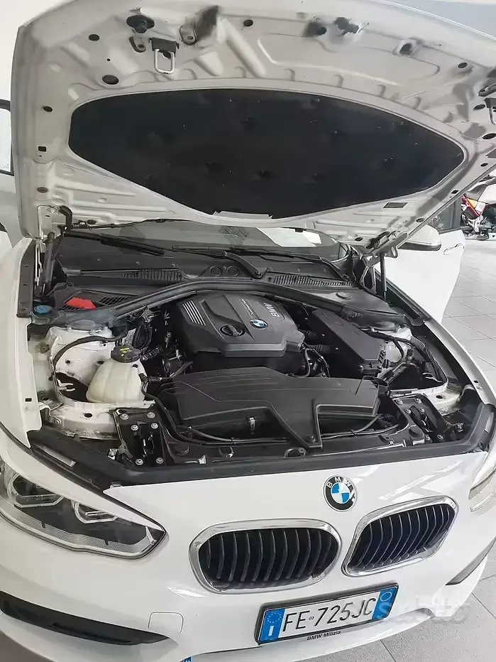 Usata BMW 116 116 CV (85 kW) 2016 Bianco Utilitaria