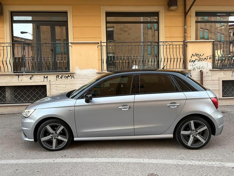 Usata Audi A1 Sportback S-Line 90 CV (66 kW) 2017 Grigio Utilitaria