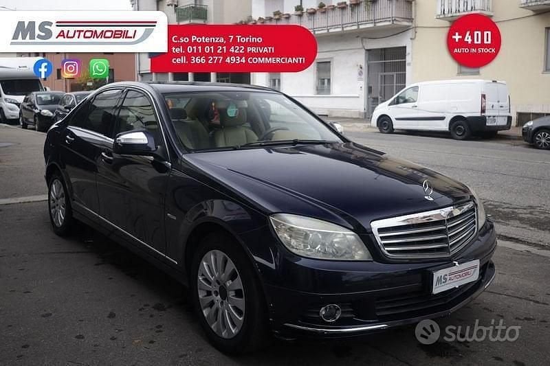 Blu Usata 2007 Mercedes C200 Avantgarde Berlina | 5900 € (Buon prezzo) - Immagine 1/4