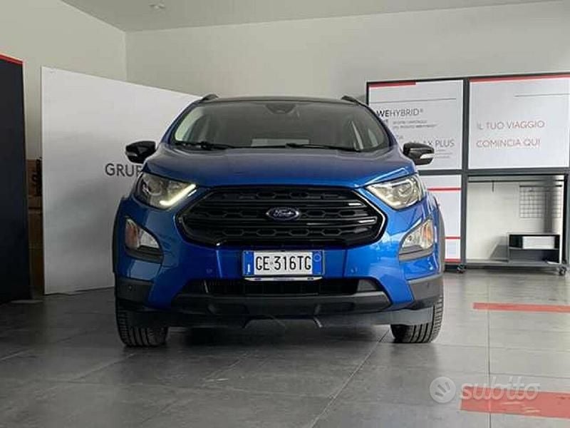 Usata Ford Ecosport Active 125 CV (91 kW) 2021 Blu SUV