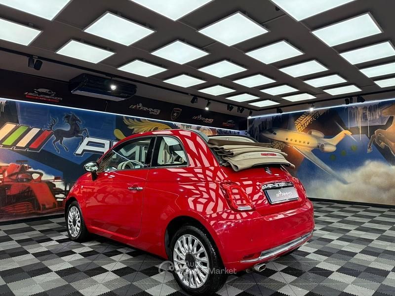 Begagnad Fiat 500 Collezione 95 HK (69 kW) 2018 Röd Cab