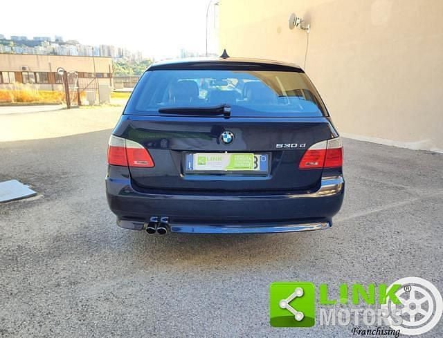 Usata BMW 530 235 CV (172 kW) 2008 Blu Station wagon