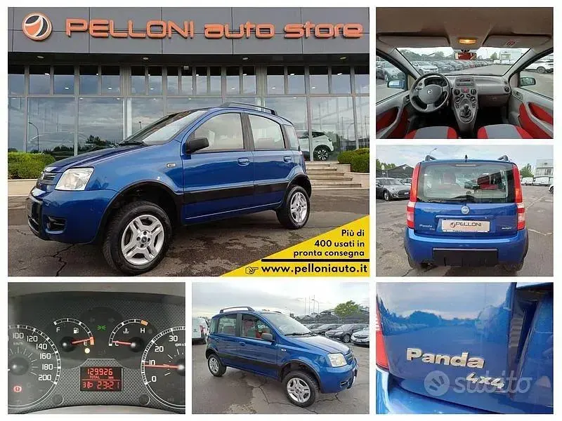Usata Fiat Panda 4x4 69 CV (50 kW) 2006 Utilitaria