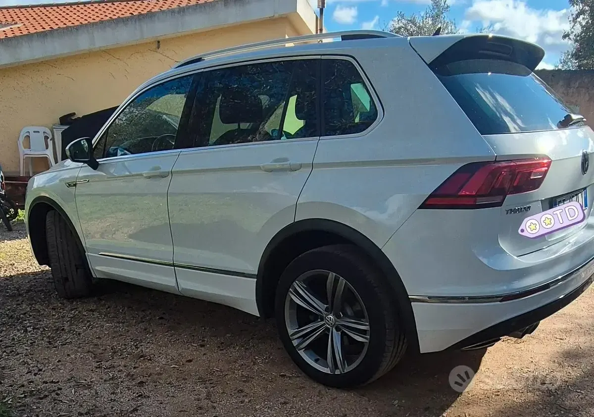 Usata VW Tiguan 150 CV (110 kW) 2019 Bianco SUV
