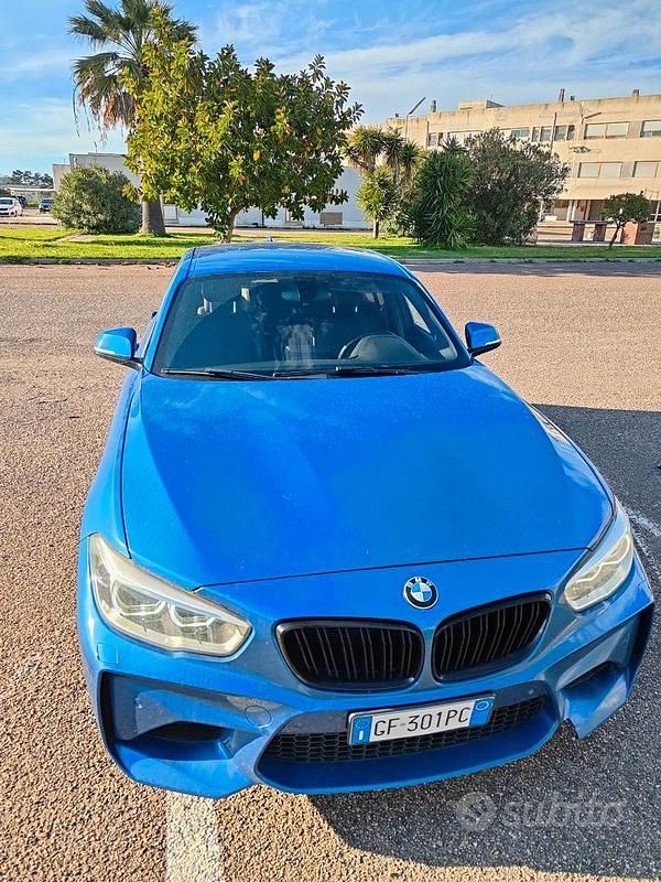 Usata BMW 114 Efficient Dynamics 2018 Blu Utilitaria