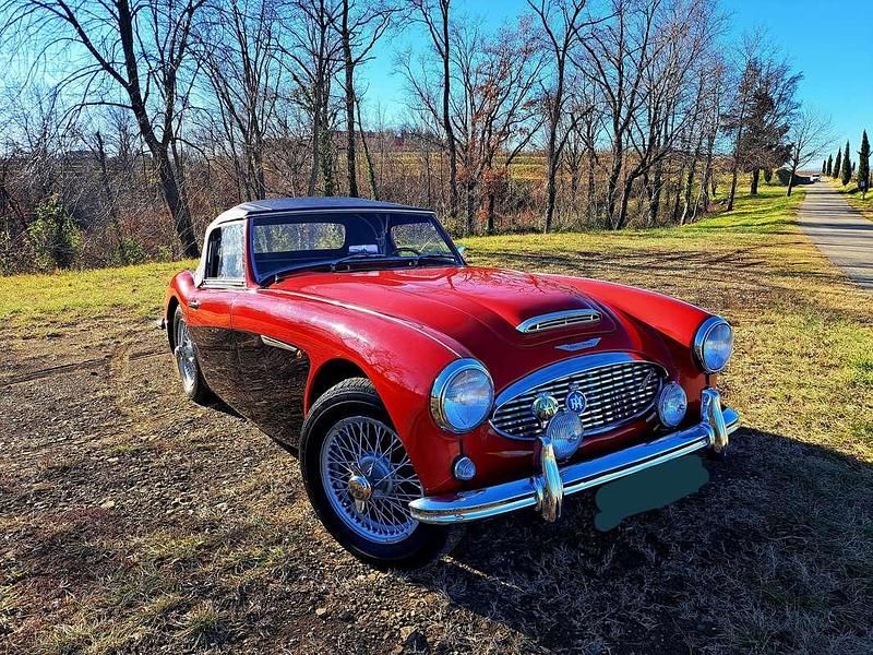 Usata Austin Healey 100/6 120 CV (88 kW) 1959 Rosso Cabrio