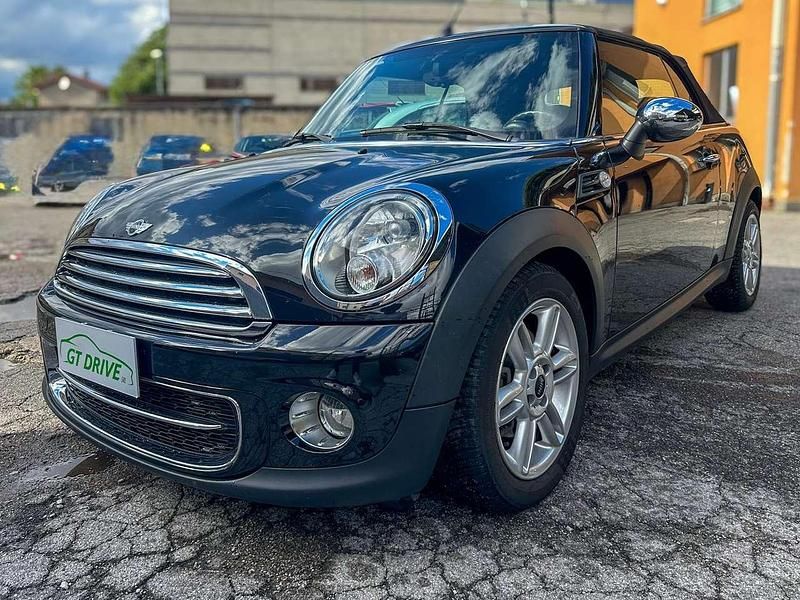 Nero Usata 2014 Mini Cooper D Cabriolet Cabrio | 10.900 € (Buon prezzo) - Immagine 1/4