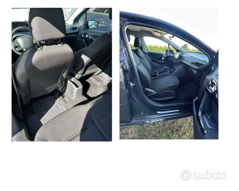 Usata Peugeot 208 Allure 82 CV (60 kW) 2012 Nero Utilitaria