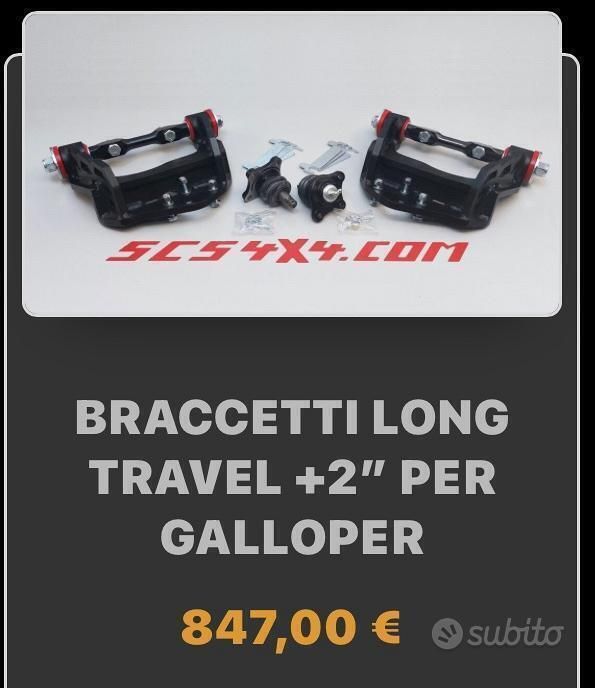 Usata Hyundai Galloper 141 CV (103 kW) 1999 Grigio SUV