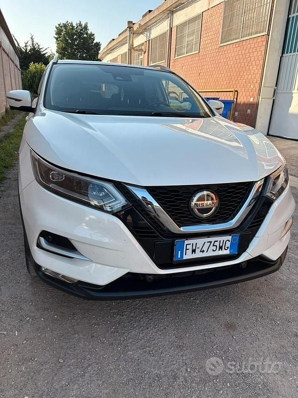 Bianco Usata 2019 Nissan Qashqai SUV | 11.800 € (Super prezzo) - Immagine 1/4