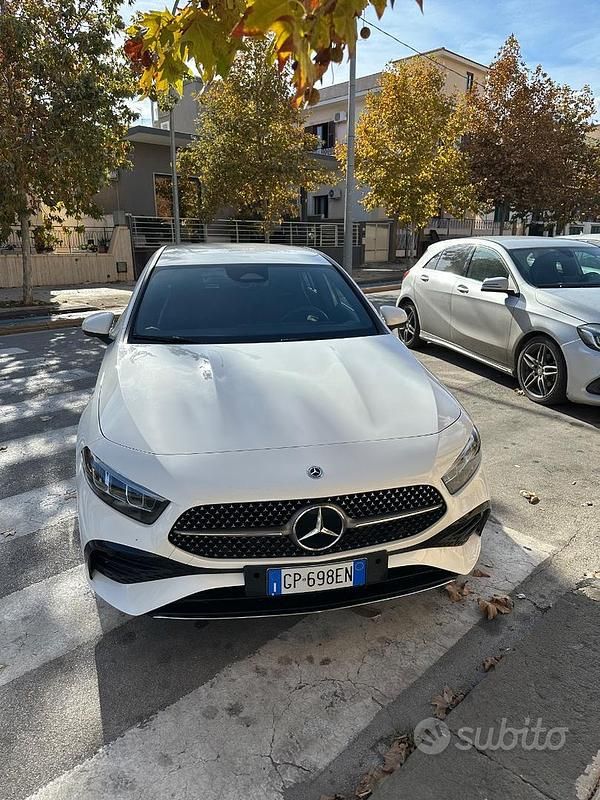 Usata Mercedes A180 AMG line 2023 Bianco Berlina