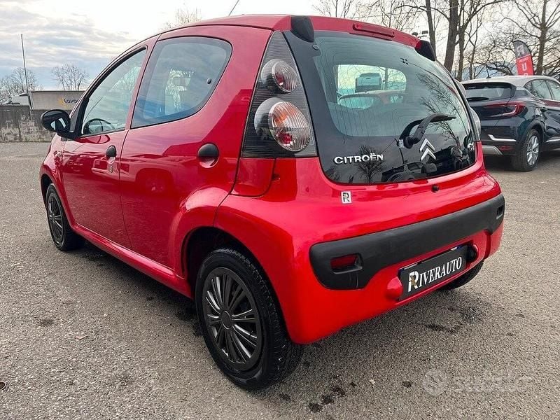 Usata Citroën C1 2010 Rosso Utilitaria