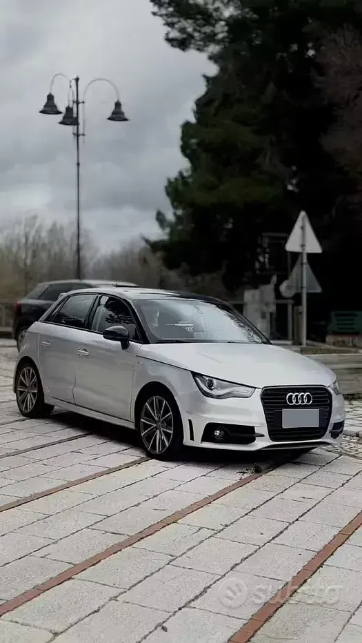 Usata Audi A1 Sportback S-Line 90 CV (66 kW) 2013 Grigio Utilitaria