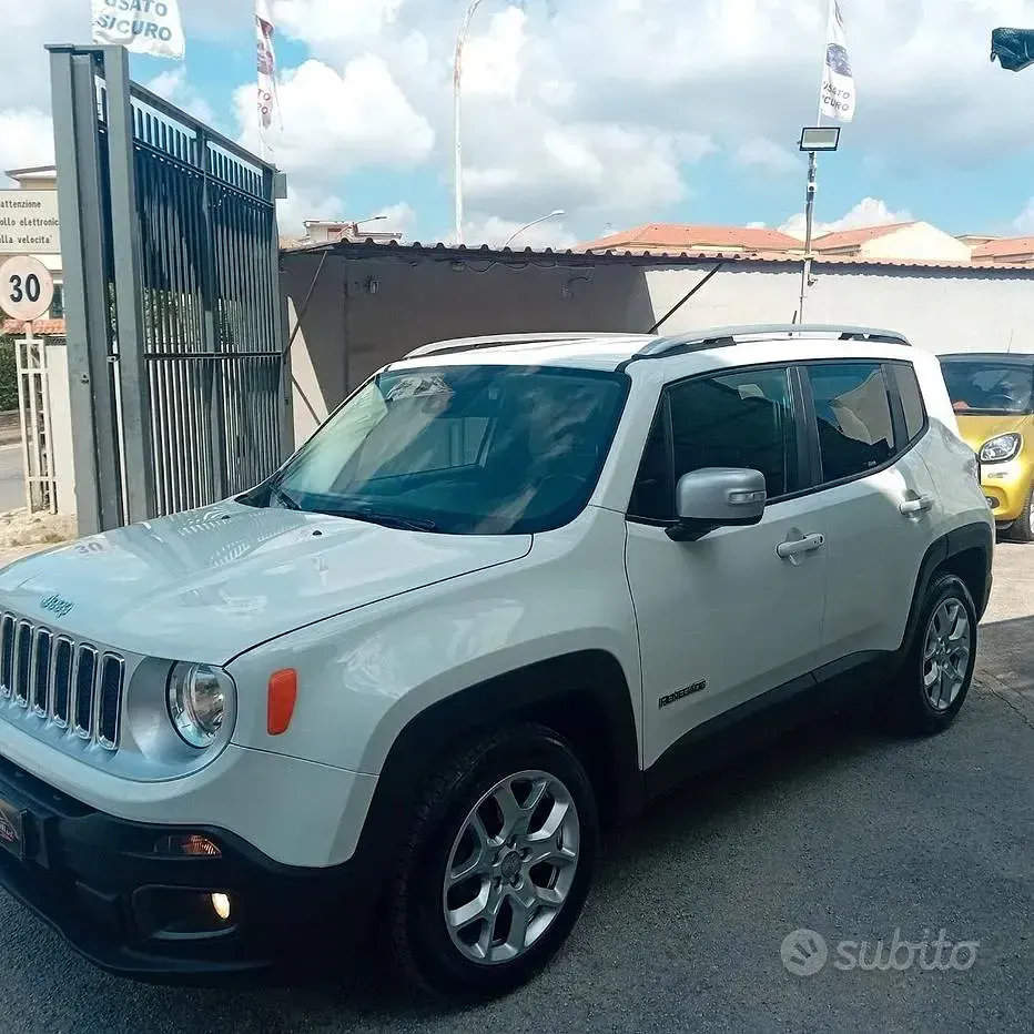 Usata Jeep Renegade Limited 120 CV (88 kW) 2017 Bianco SUV