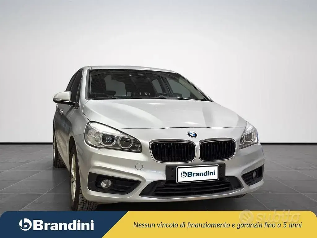 Usata BMW 218 Active Tourer Advantage 136 CV (100 kW) 2015 Grigio Monovolume