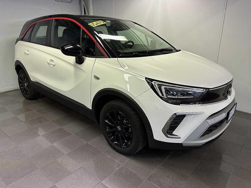 Usata Opel Crossland X GS Line 110 CV (80 kW) 2021 Bianco SUV