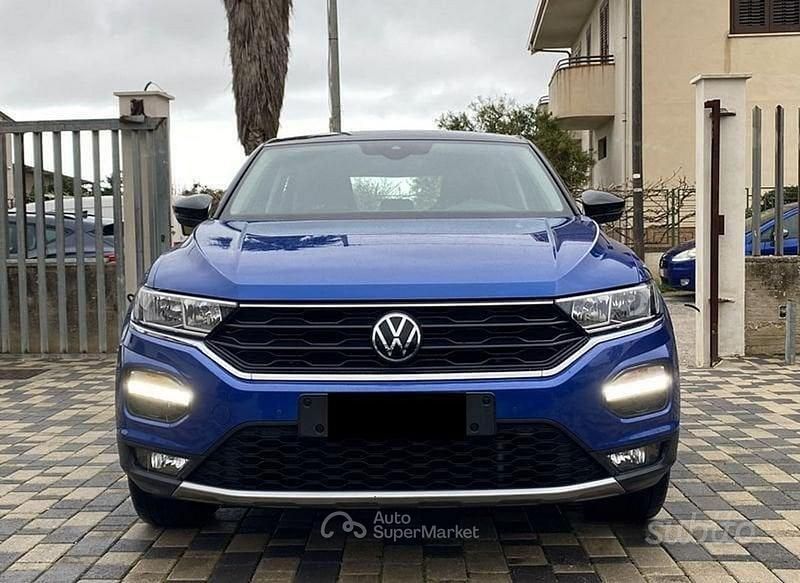 Usata VW T-Roc Style 110 CV (80 kW) 2021 Nero SUV
