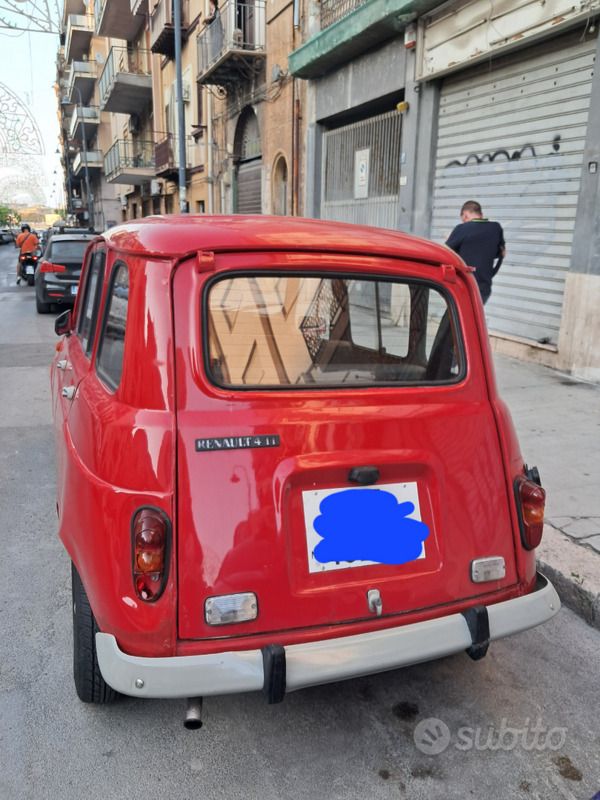 Rosso Usata 1989 Renault R4 Due volumi | 2500 € - Immagine 1/1