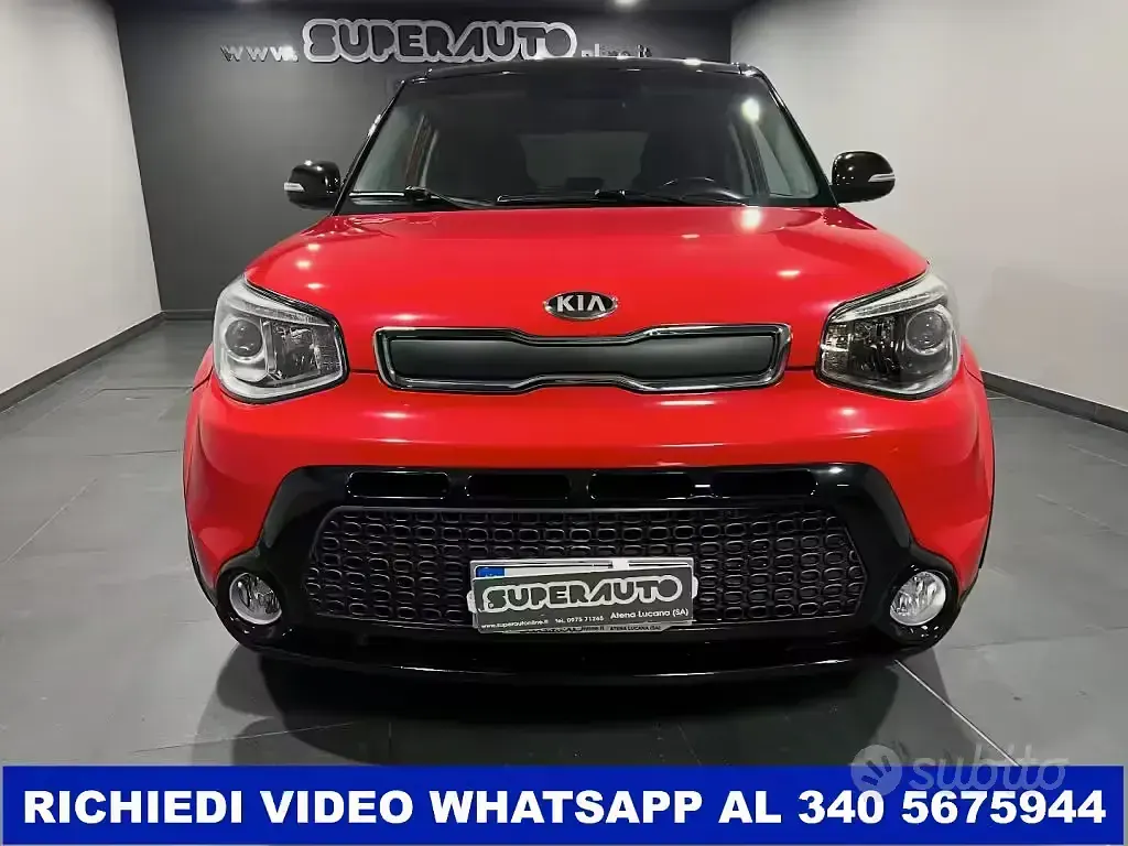 Usata Kia Soul 128 CV (94 kW) 2015 Rosso SUV
