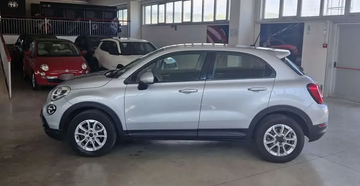 Usata Fiat 500X Cross 95 CV (69 kW) 2019 Argento SUV