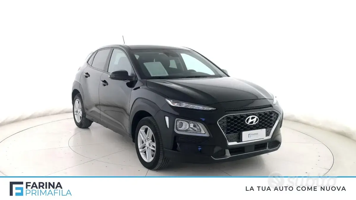 Usata Hyundai Kona 116 CV (85 kW) 2021 Nero SUV