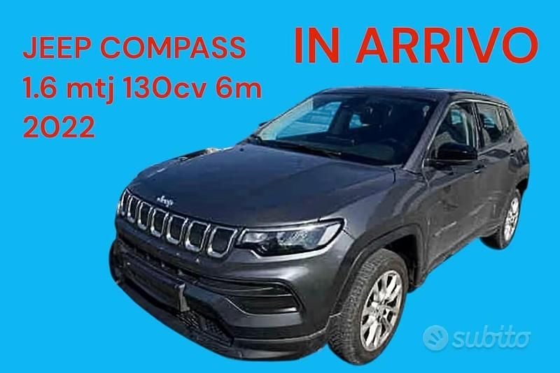 Usata Jeep Compass 131 CV (96 kW) 2022 Grigio SUV