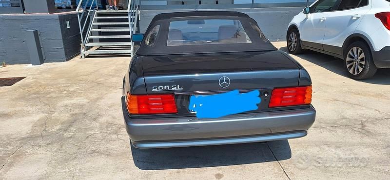 Usata Mercedes SL500 1991 Grigio Cabrio