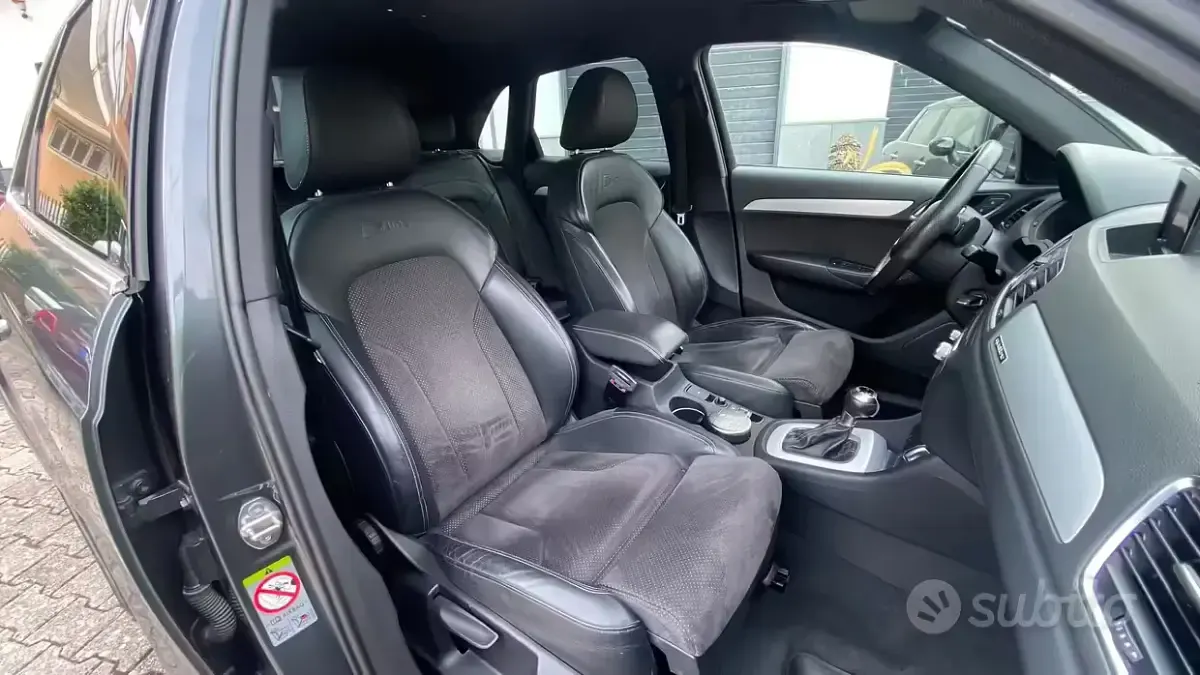 Usata Audi Q3 S-line plus 177 CV (130 kW) 2014 Grigio SUV