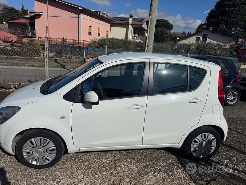 Usata Opel Agila 68 CV (50 kW) 2014 Bianco Utilitaria