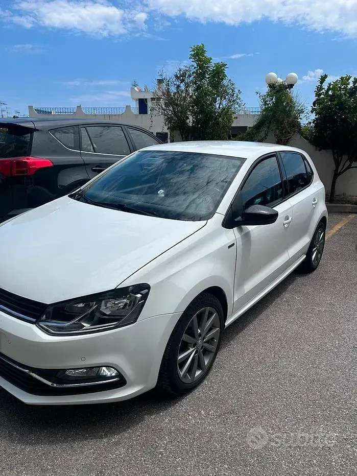 Usata VW Polo 90 CV (66 kW) 2014 Bianco Berlina