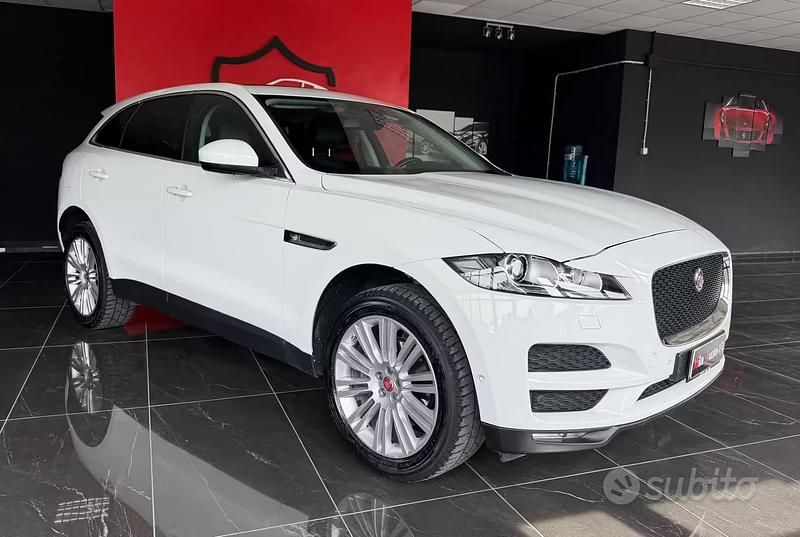 Usata Jaguar F-Pace Prestige 180 CV (132 kW) 2018 Bianco SUV