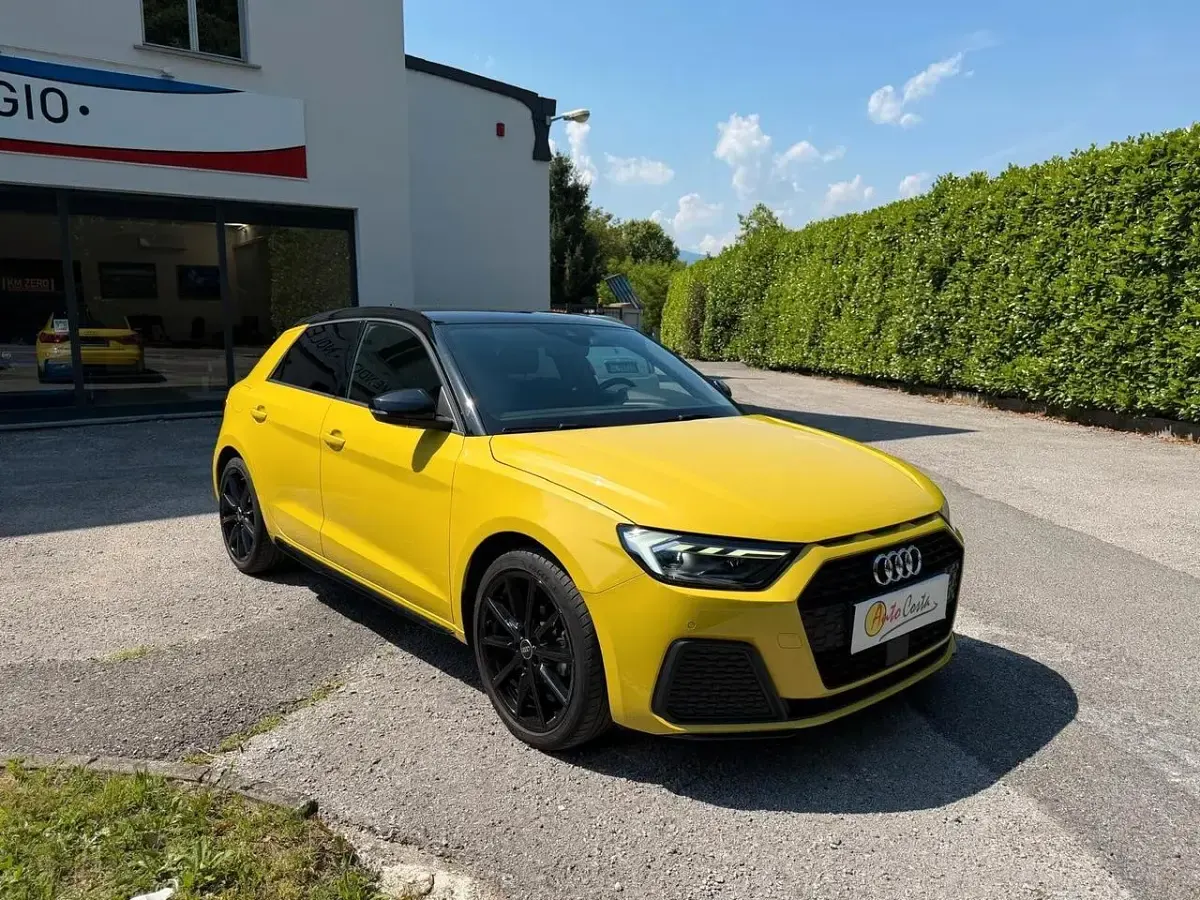 Usata Audi A1 S-Line 95 CV (69 kW) 2023 Giallo SUV