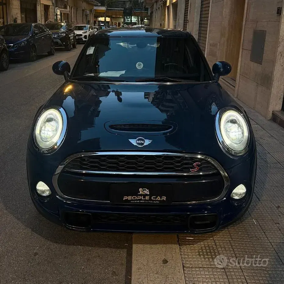 Usata Mini Cooper S Hype 192 CV (141 kW) 2017 Blu Utilitaria