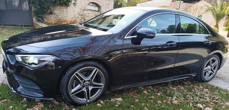 Usata Mercedes CLA180 Premium 136 CV (100 kW) 2021 Nero Berlina