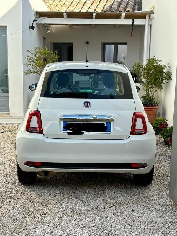 Usata Fiat 500 Pop 69 CV (50 kW) 2019 Bianco Utilitaria