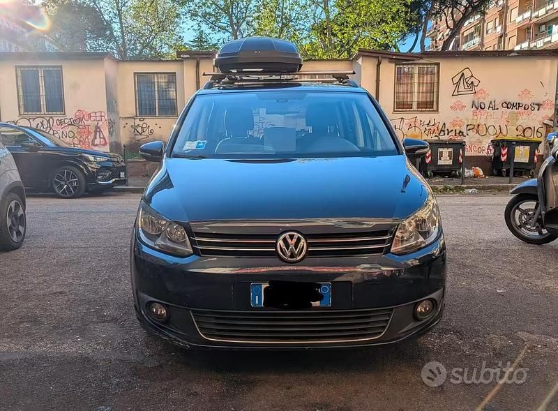Usata VW Touran 2013 Blu Monovolume