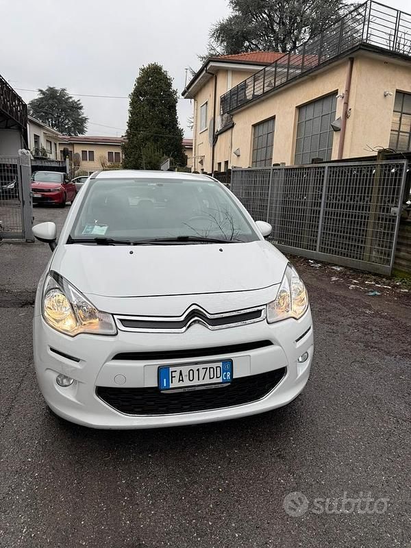 Usata Citroën C3 PureTech 82 CV (60 kW) 2015 Bianco Berlina