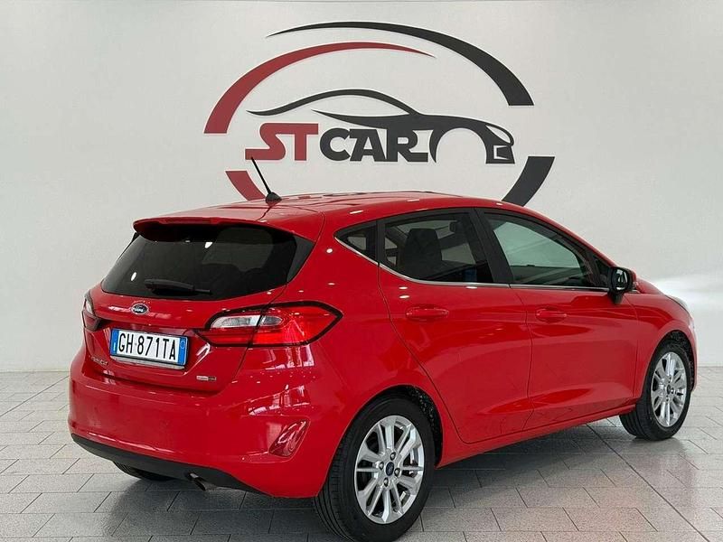 Usata Ford Fiesta ST-Line 125 CV (91 kW) 2022 Rosso Utilitaria