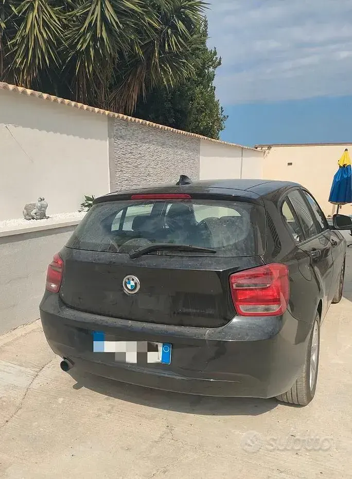 Usata BMW 116 116 CV (85 kW) 2014 Nero Utilitaria