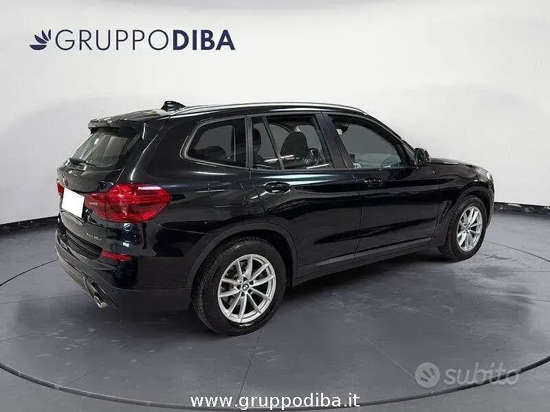 Usata BMW X3 Efficient Dynamics 190 CV (139 kW) 2018 Nero SUV