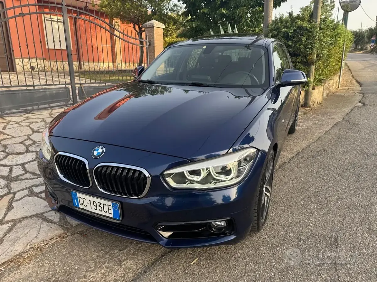 Usata BMW 118 M Sport 150 CV (110 kW) 2016 Bluazzurro Utilitaria