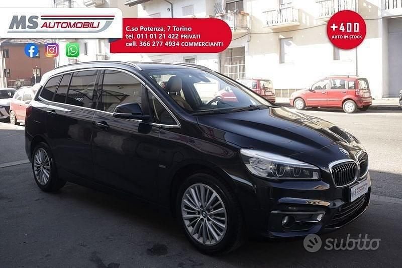 Usata BMW 216 Active Tourer Luxury Line 116 CV (85 kW) 2016 Nero Monovolume