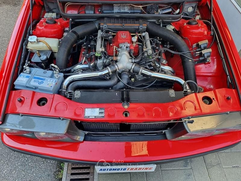 Usata Maserati Biturbo 181 CV (133 kW) 1990 Rosso Cabrio